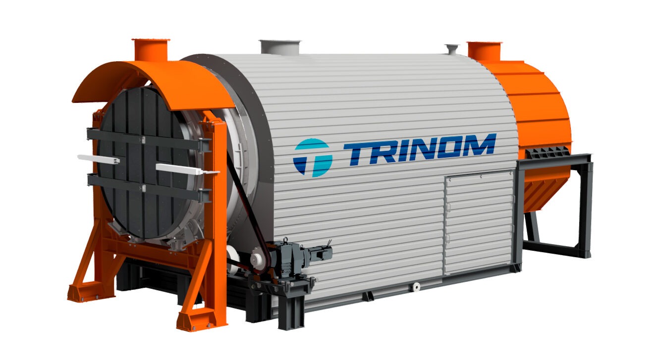 Rotační bubnový chladič pro efektivní chlazení sypkých materiálů v průmyslovém provozu